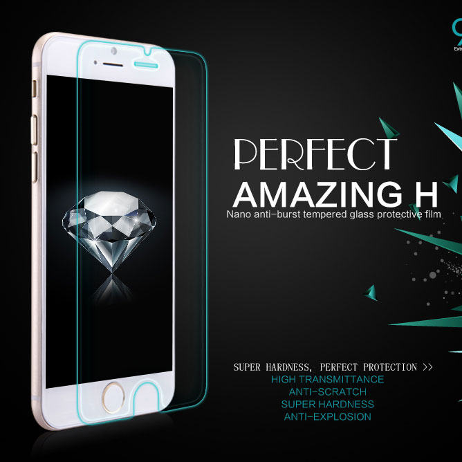 Dán kính cường lực chính hãng Nillkin iPhone 5-5s