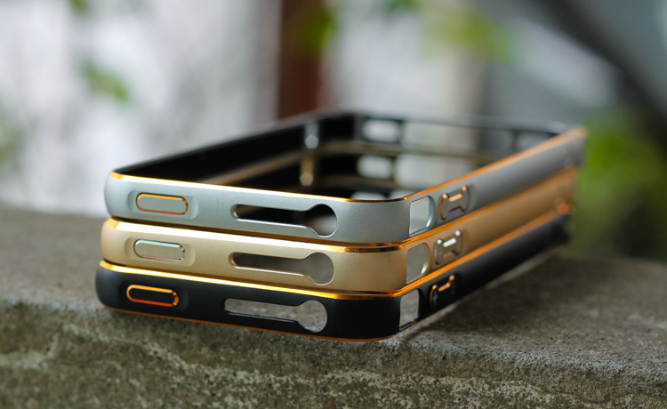 ỐP VIỀN NHÔM BO TRÒN VÀ KÍNH CƯỜNG LỰC CHO IPHONE, SAMSUNG, SONY ..... - 13