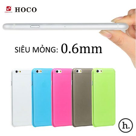 Ốp lưng iPhone 6 Hoco siêu mỏng