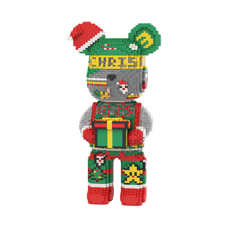 Bộ xếp hình - Lego Bearbrick Giáng sinh