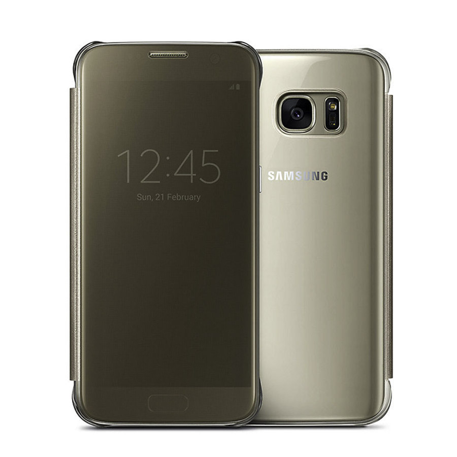 Bao da Clear View Galaxy S7 edge chính hãng bao test bao giá