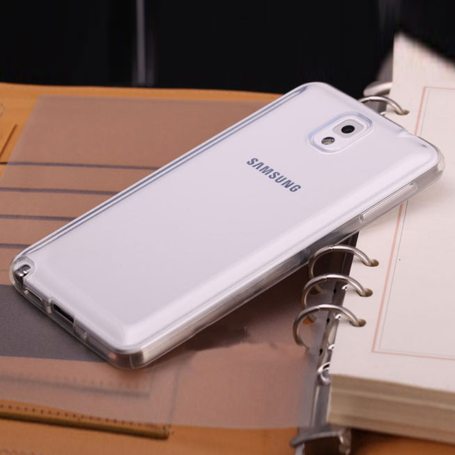 Ốp lưng silicon trong suốt Galaxy Note 3 hiệu Eimo