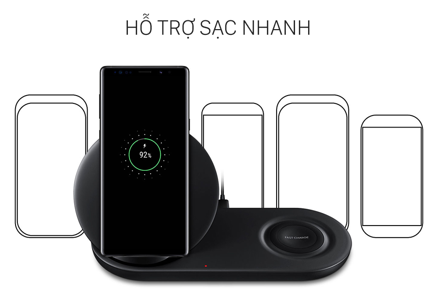 Sạc chính hãng Samsung Wireless Charge Duo Gomhang