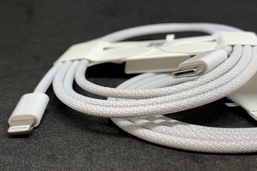 Cáp USB-C Lightning dây dù chính hãng nhà máy (BH 18 tháng) Gomhang