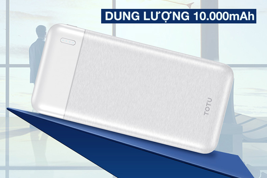 Sạc dự phòng Totu 10000 mah Joe series Gomhang